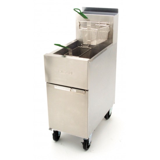 Friteuse gaz haut rendement 42L Dean