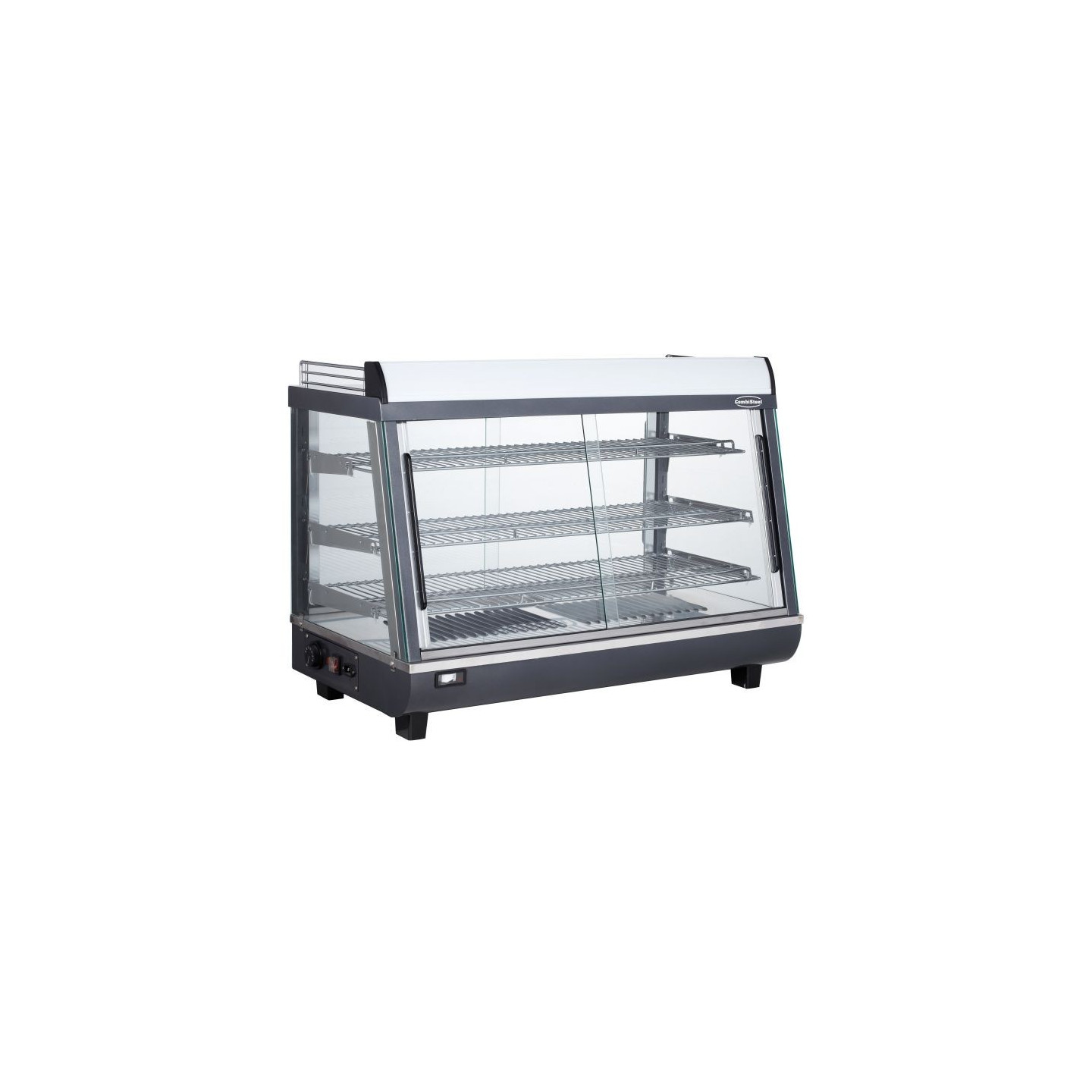 Vitrine chauffante vitrée 136L Combisteel-mondialchr.com