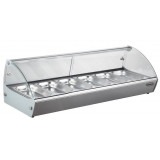 Vitrine chauffante vitrée 6xGN13 Combisteel-mondialchr.com