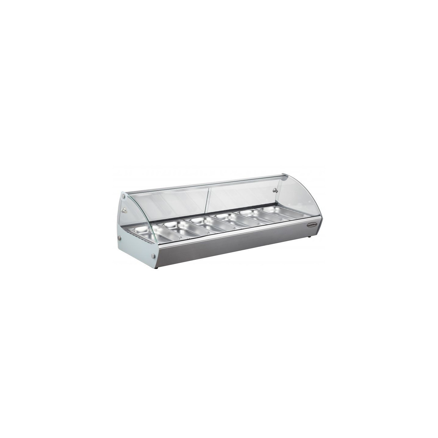 Vitrine chauffante vitrée 6xGN13 Combisteel-mondialchr.com