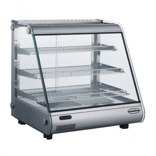 Vitrine chauffante vitrée 130L Combisteel-mondialchr.com