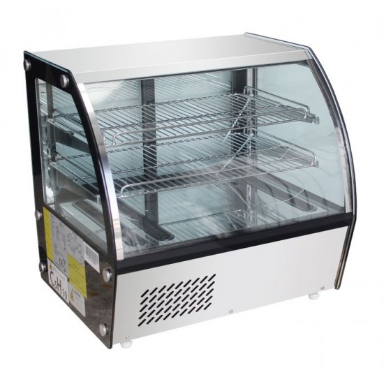 Vitrine réfrigérée vitrée positive courbe 120L Combisteel-mondialchr.com