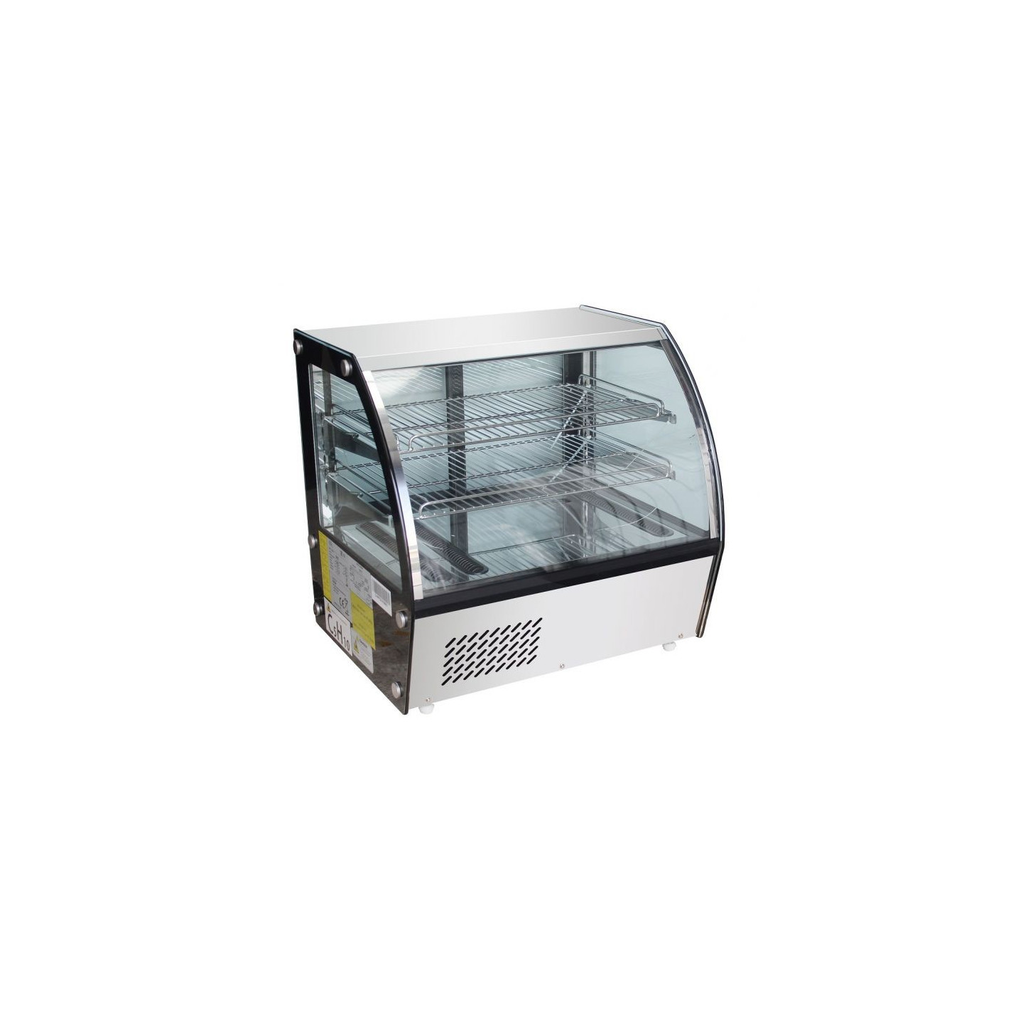 Vitrine réfrigérée vitrée positive courbe 120L Combisteel-mondialchr.com