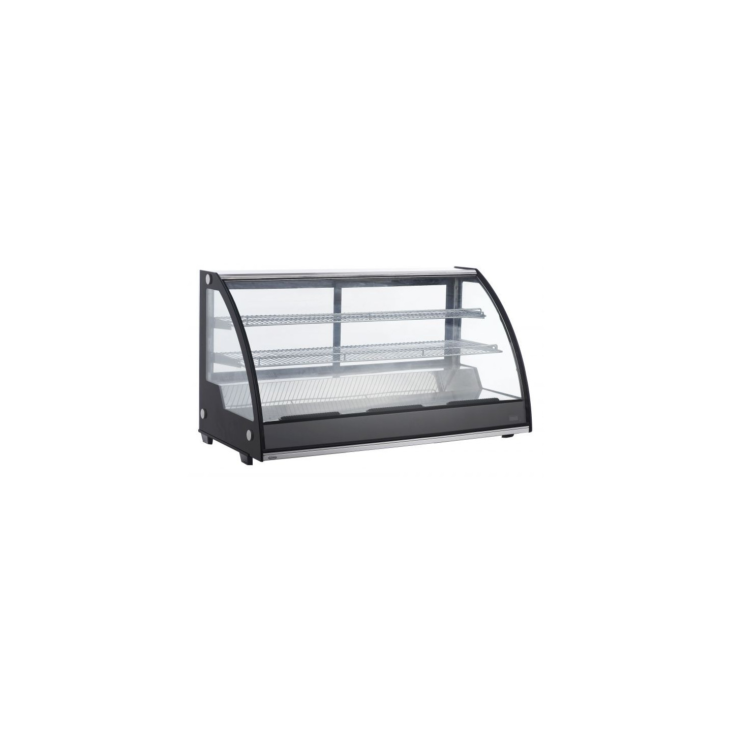 Vitrine réfrigérée vitrée positive courbe 201L Combisteel-mondialchr.com