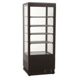 Vitrine réfrigératée Droite Noire 98L Combisteel-mondialchr.com