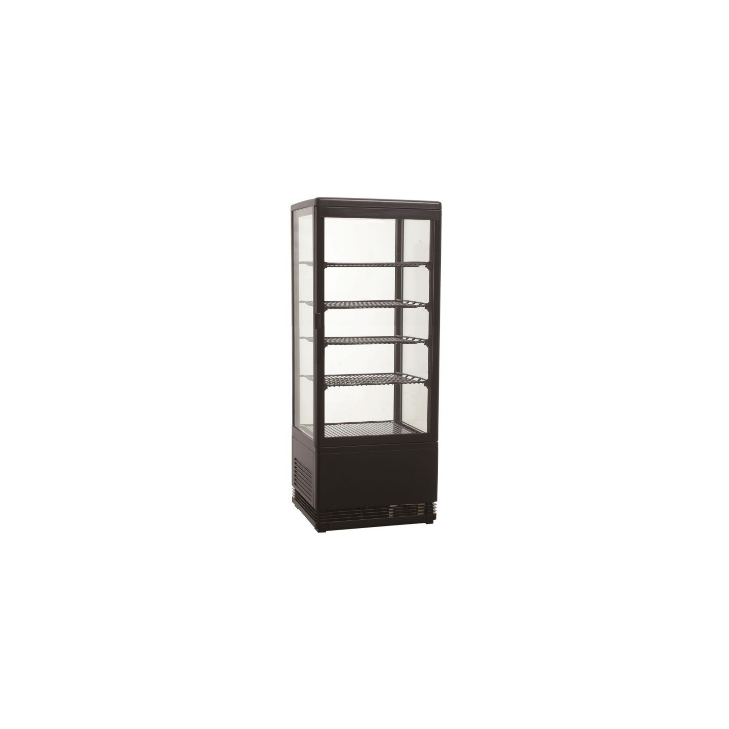 Vitrine réfrigératée Droite Noire 98L Combisteel-mondialchr.com