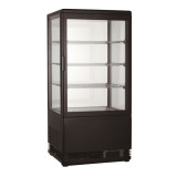 Vitrine réfrigératée Droite Noire 78L Combisteel-mondialchr.com