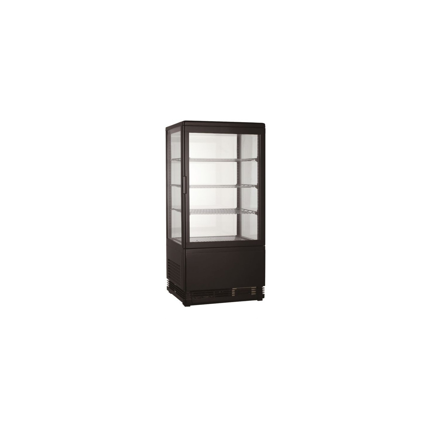 Vitrine réfrigératée Droite Noire 78L Combisteel-mondialchr.com