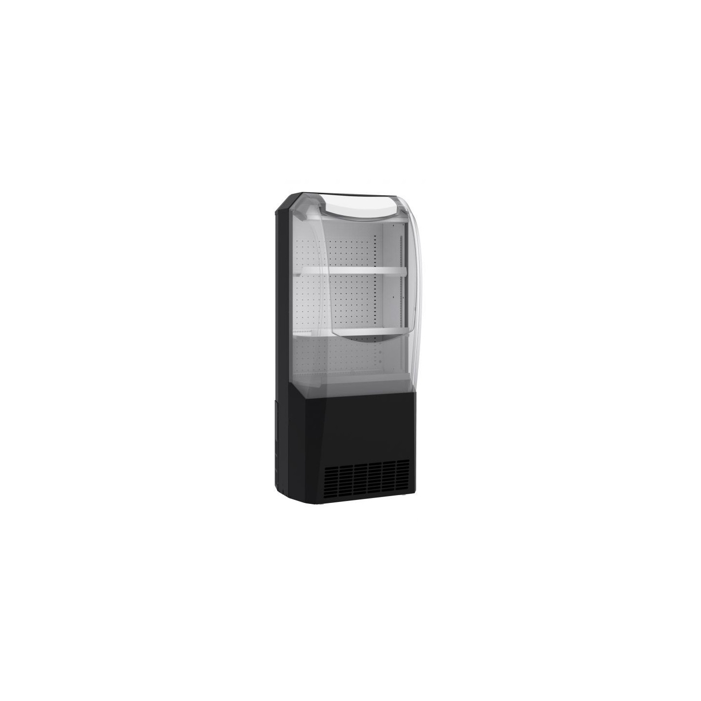 Réfrigérateur noir pour achats impulsifs 274L Combisteel-mondialchr.com