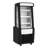 Réfrigérateur noir pour achats impulsifs 127L Combisteel-mondialchr.com