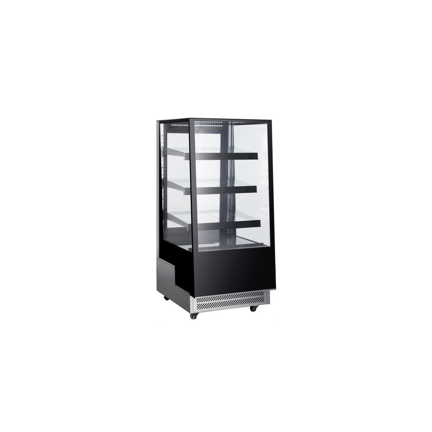 Vitrine réfrigérée 4 faces vitrées 300L Combisteel-mondialchr.com
