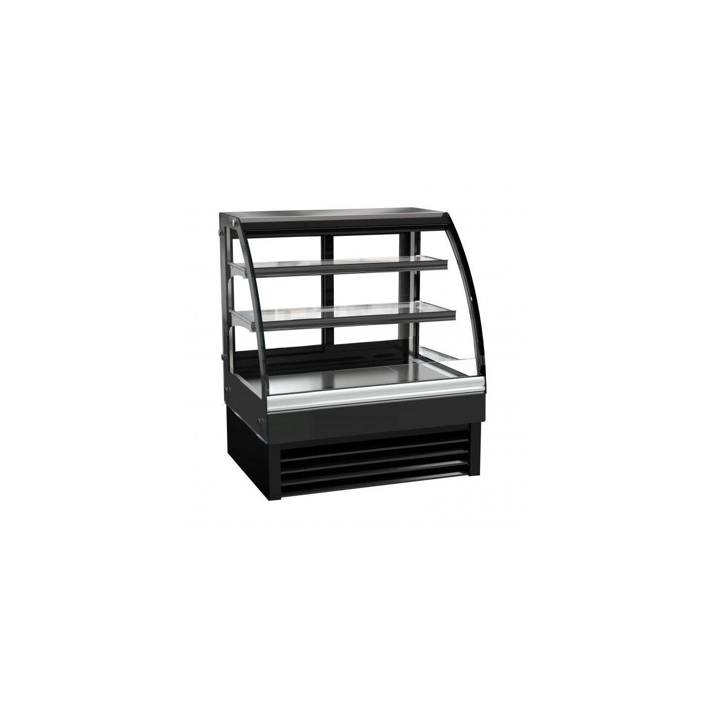 Vitrine réfrigérée ronde 4 faces vitrées 175L Combisteel-mondialchr.com