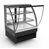 Vitrine réfrigérée ronde 4 faces vitrées 175L Combisteel-mondialchr.com