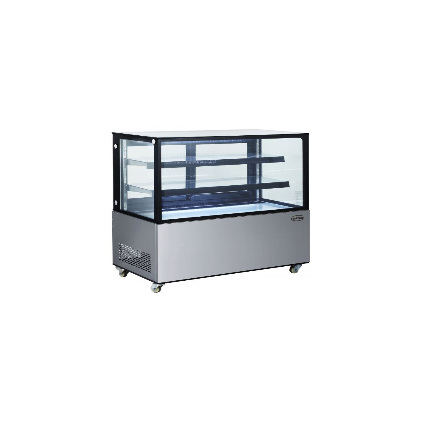 Vitrine réfrigérée 4 faces vitrées 470L Combisteel-mondialchr.com