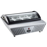 Puits froid vitré 8xGN1 6 100mm 67L Combisteel-mondialchr.com