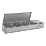 Kit réfrigéré 10xGN1 4 couvercle en inox Combisteel-mondialchr.com