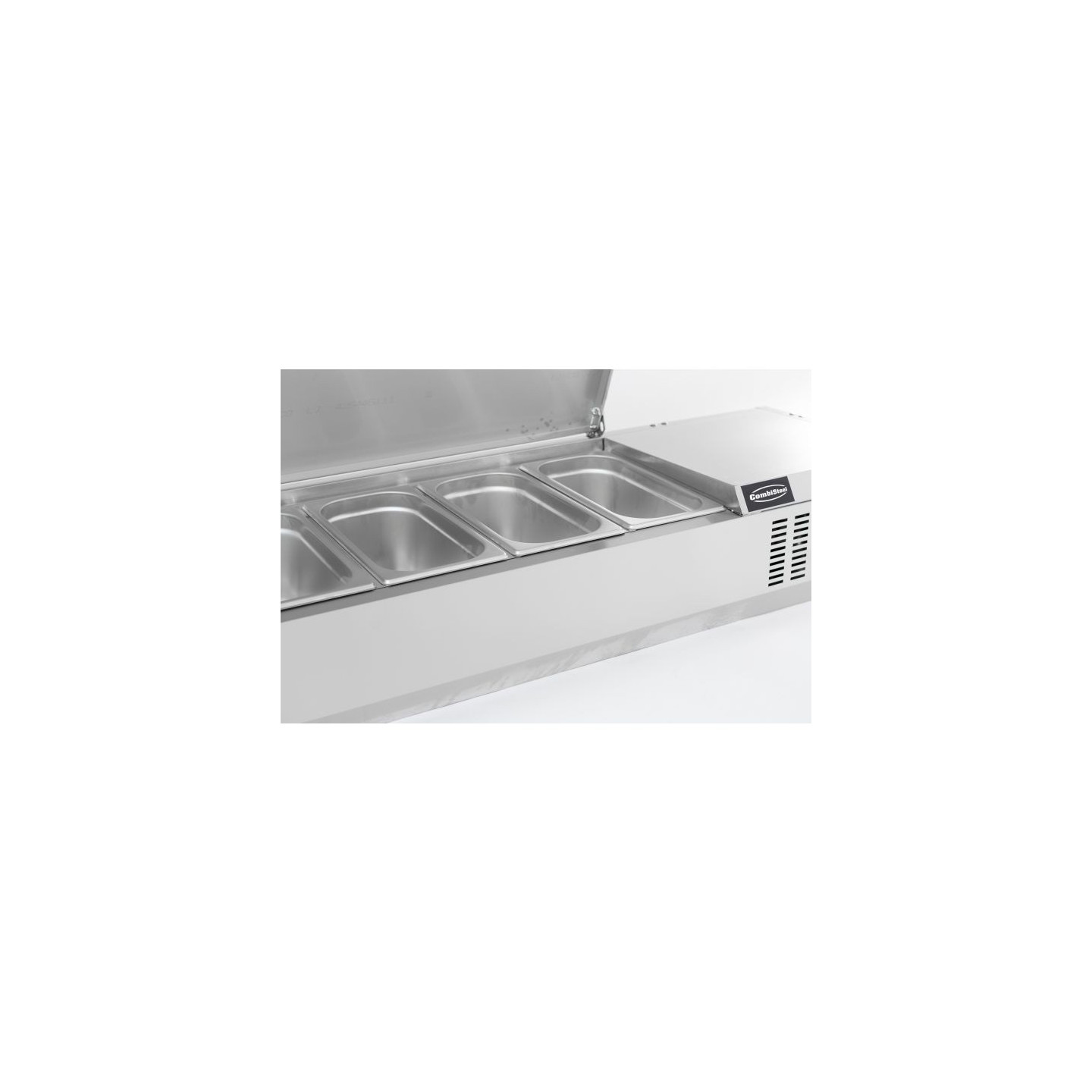 Kit réfrigéré 6xGN1 3 couvercle en inox Combisteel-mondialchr.com