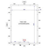 Chambre froide positive H2200 P3000 Combisteel-mondialchr.com
