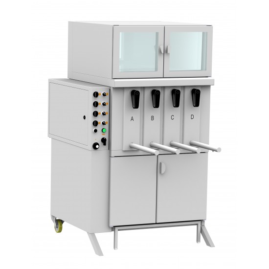 Rôtissoire grill vertical GV4 gresilva pour poulet braisé-mondialchr.com