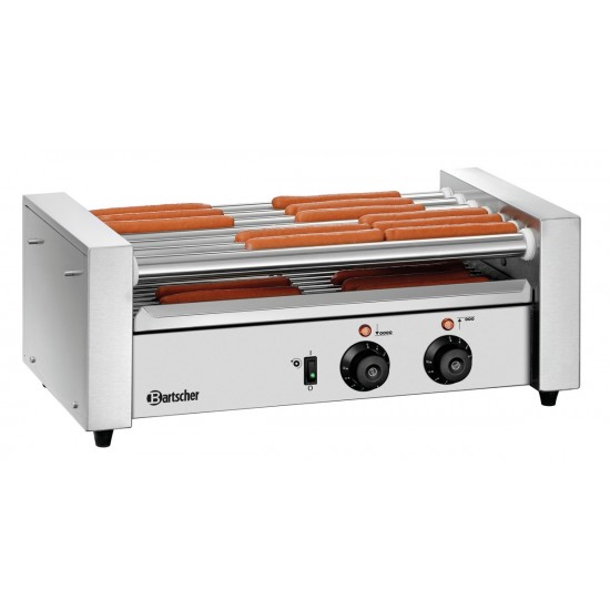 Grill pour saucisses à rouleaux pour 18 saucisses Bartscher-mondialchr.com