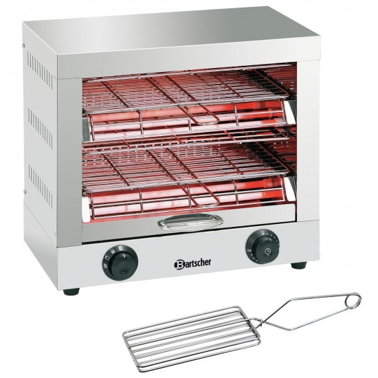 Appareil toaster gratiner double Bartscher A151600-mondialchr.com