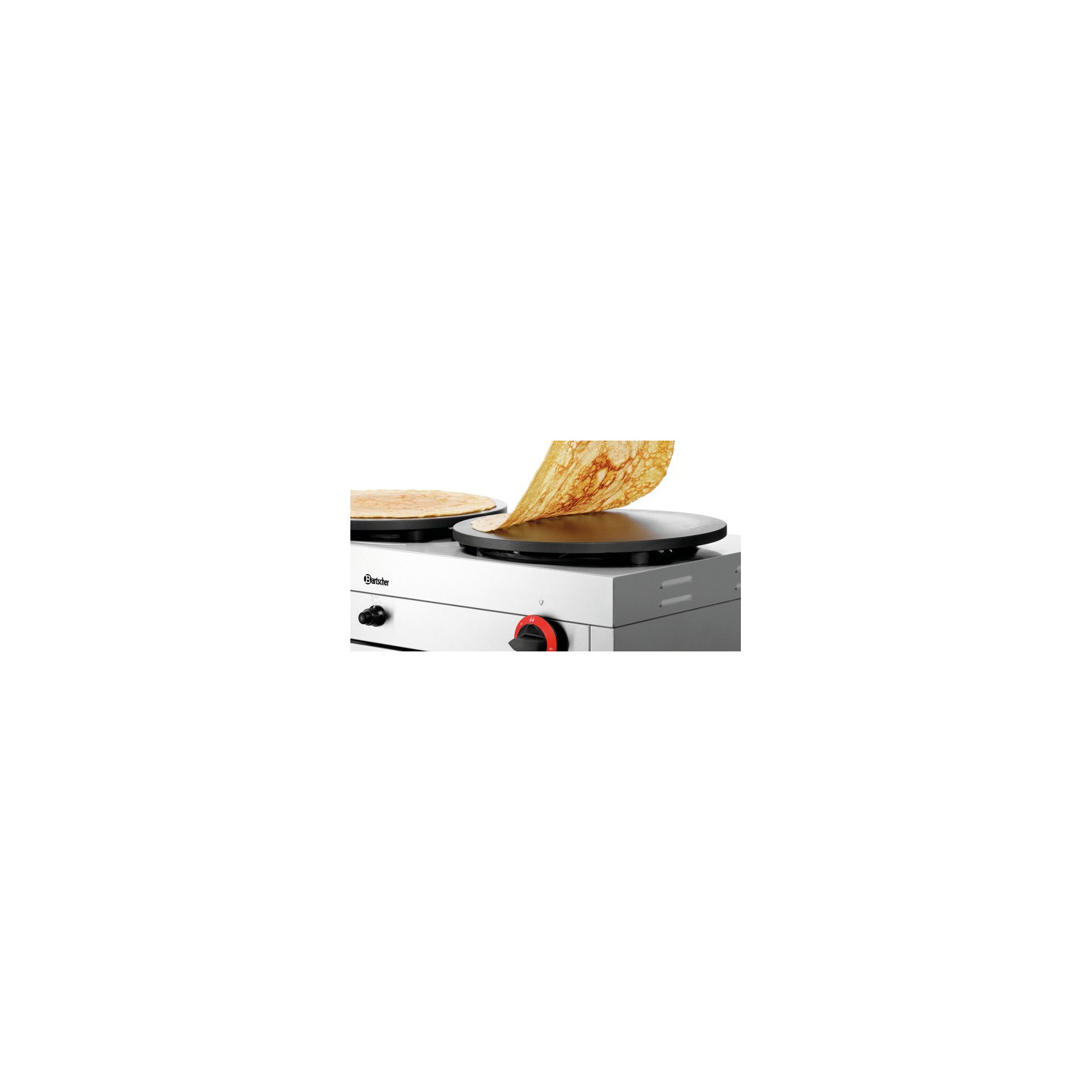 Crêpière gaz double 2CP400G Bartscher 1043623-mondialchr.com
