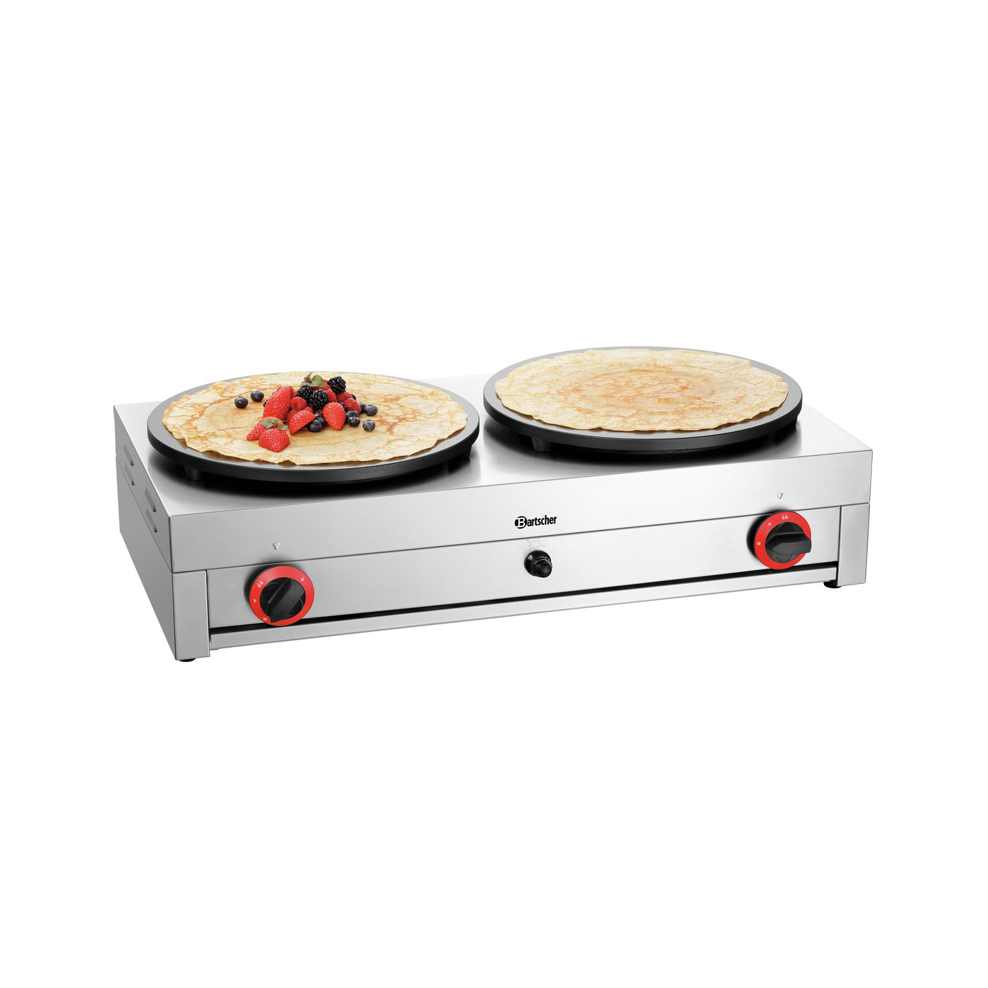 Crêpière gaz double 2CP400G Bartscher 1043623-mondialchr.com