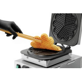 Gaufrier MDI 1HW211 Gaufre en cœur Bartscher 370197-mondialchr.com