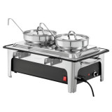 Soupière double électrique 2x4L 2200w Bartscher-mondiamchr.com