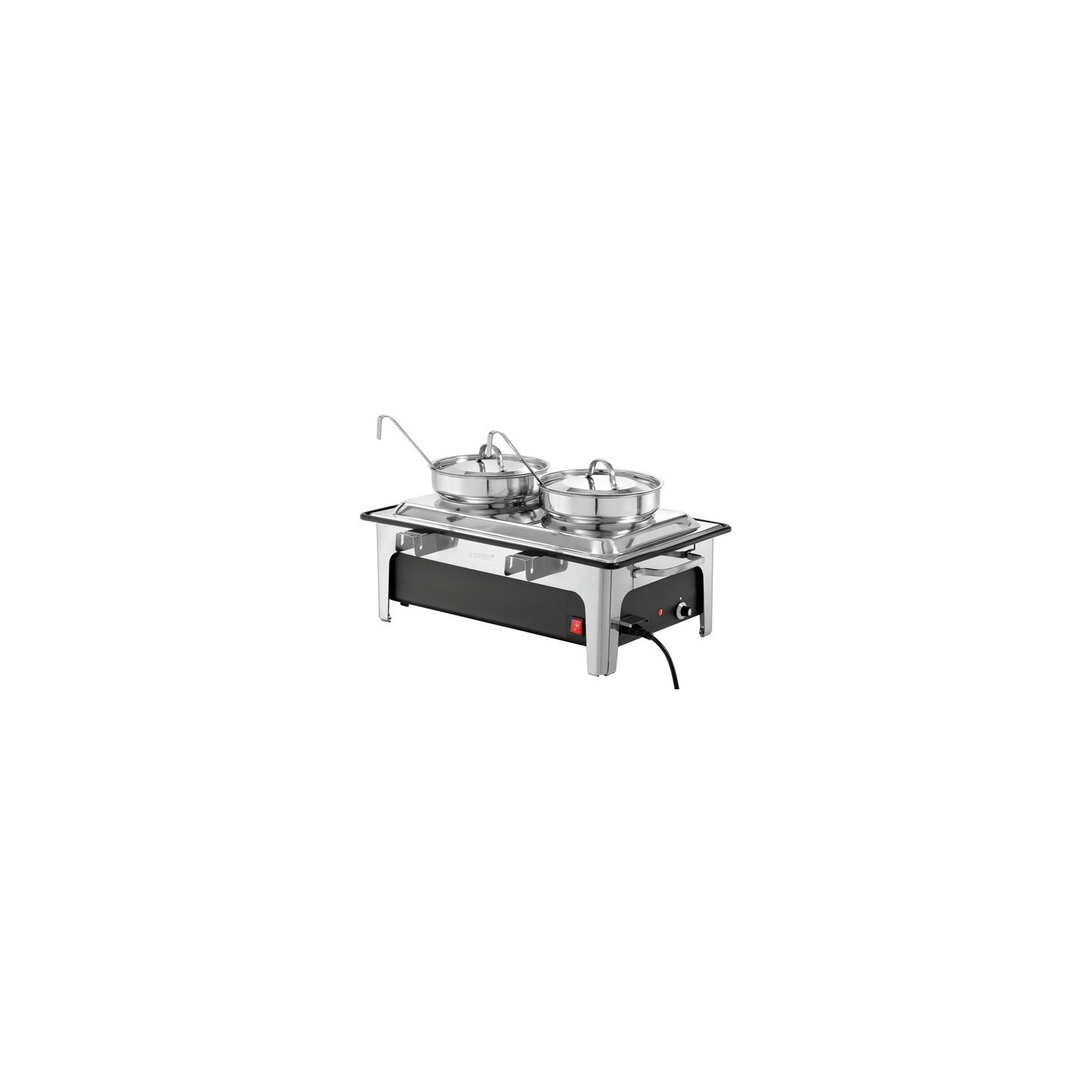 Soupière double électrique 2x4L 2200w Bartscher-mondiamchr.com