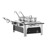 Soupière double électrique 2x4L 2200w Bartscher-mondiamchr.com