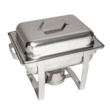 chafing dish GN1/2 avec chauffage en gel combustible-mondialchr.com