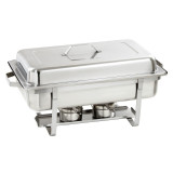 chafing dish GN1/1 avec chauffage en gel combustible-mondialchr.com
