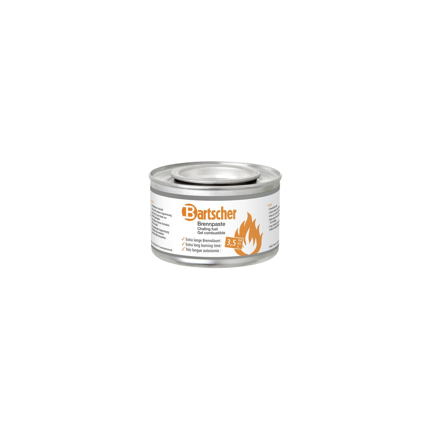 Gel Combustible Bartscher 200g pour chafing dish-mondialchr.com