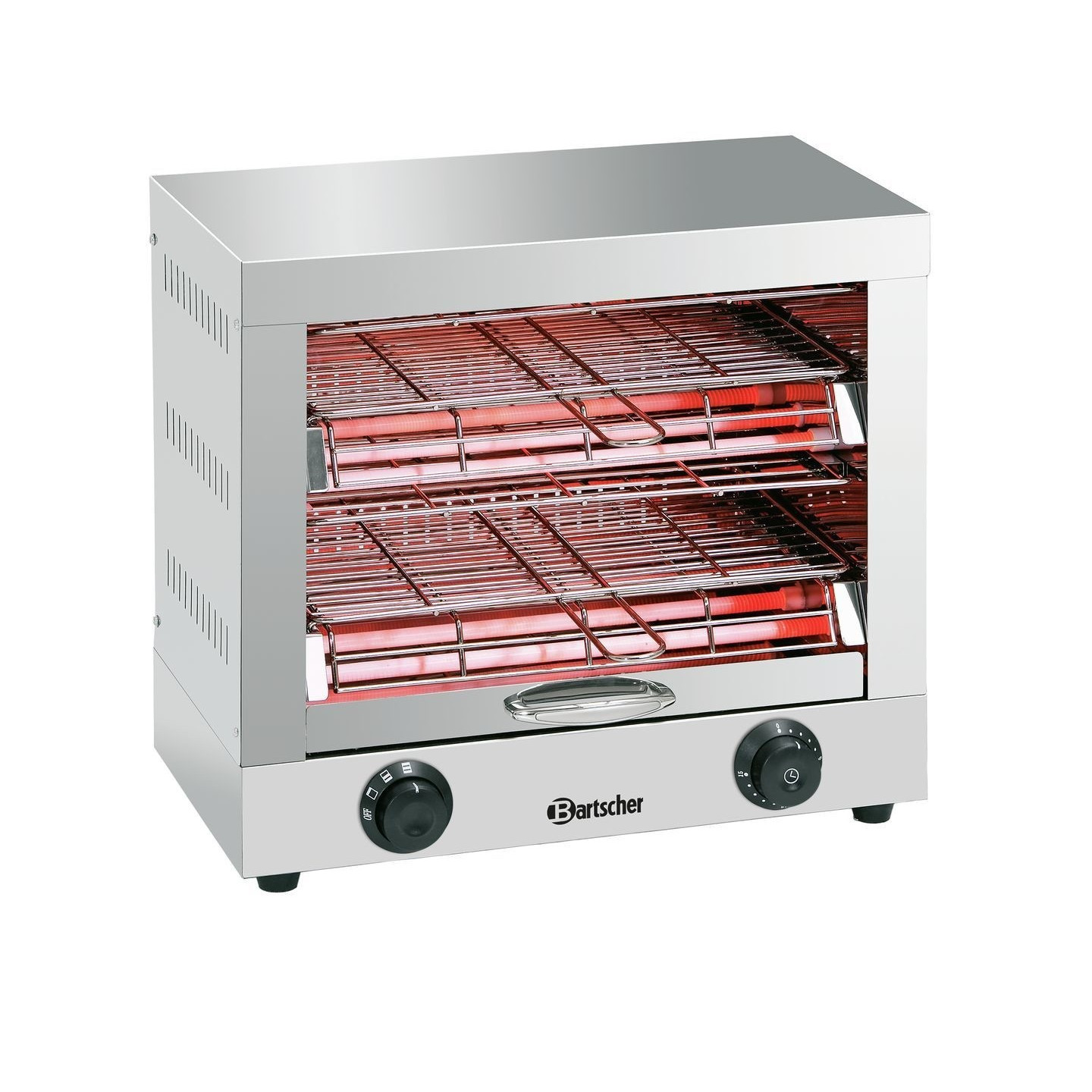 Appareil toaster gratiner double Bartscher A151600-mondialchr.com