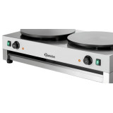 Crêpière électrique professionnelle 2CP400 BARTSCHER 104457-mondialchr.com