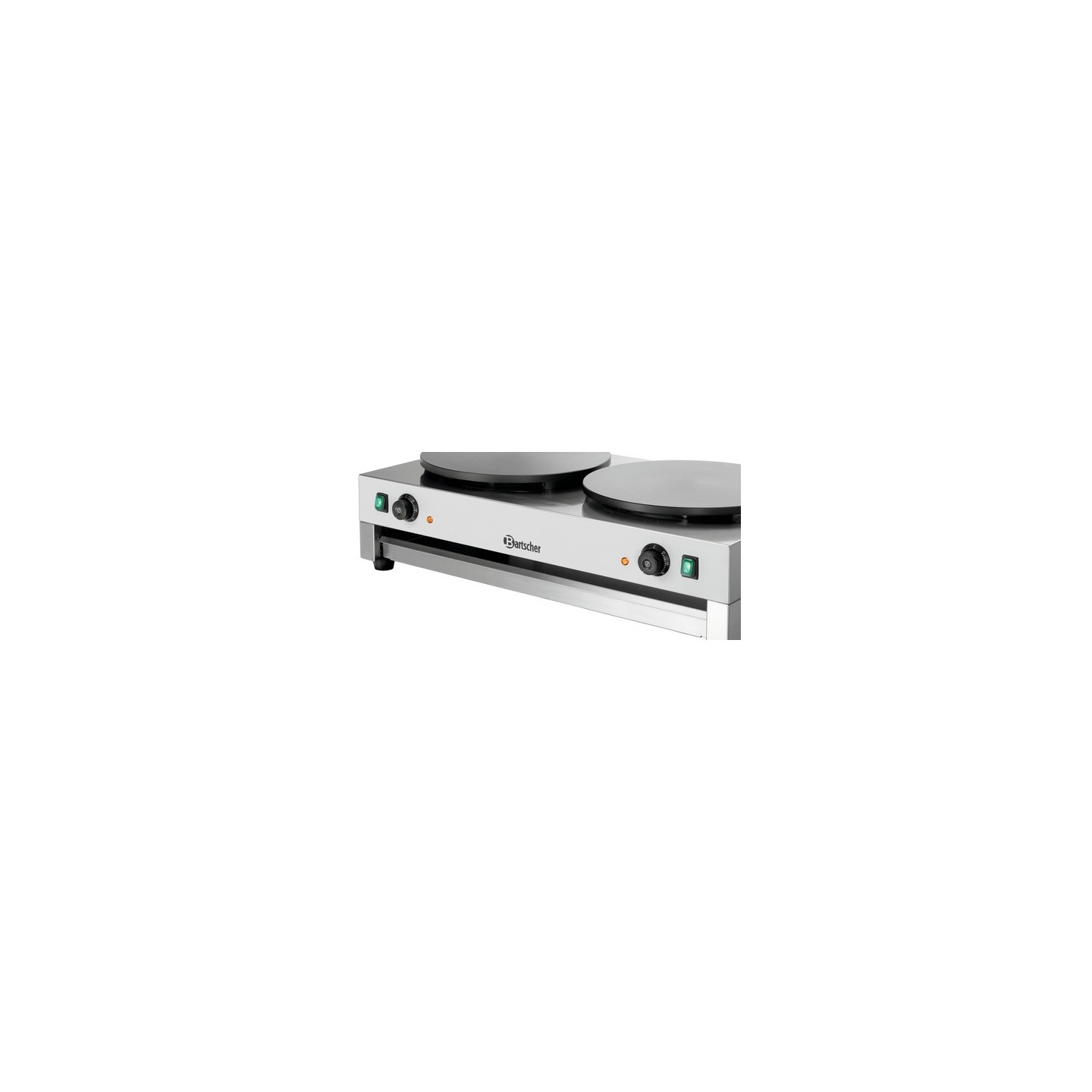 Crêpière électrique professionnelle 2CP400 BARTSCHER 104457-mondialchr.com