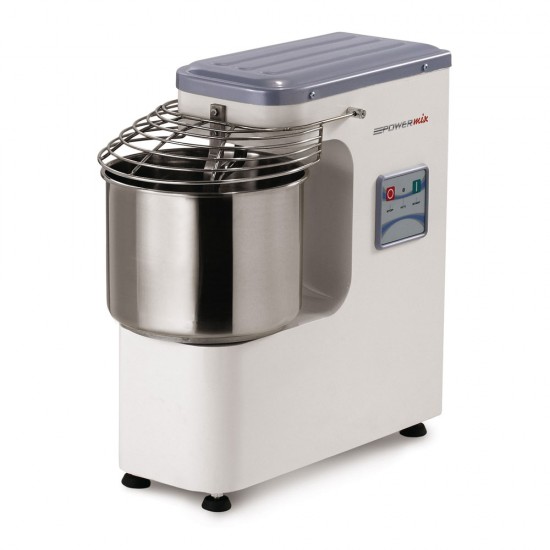 Pétrin à spirale 20L Triphasé 2 vitesses Mecnosud PK18D-mondialchr.com