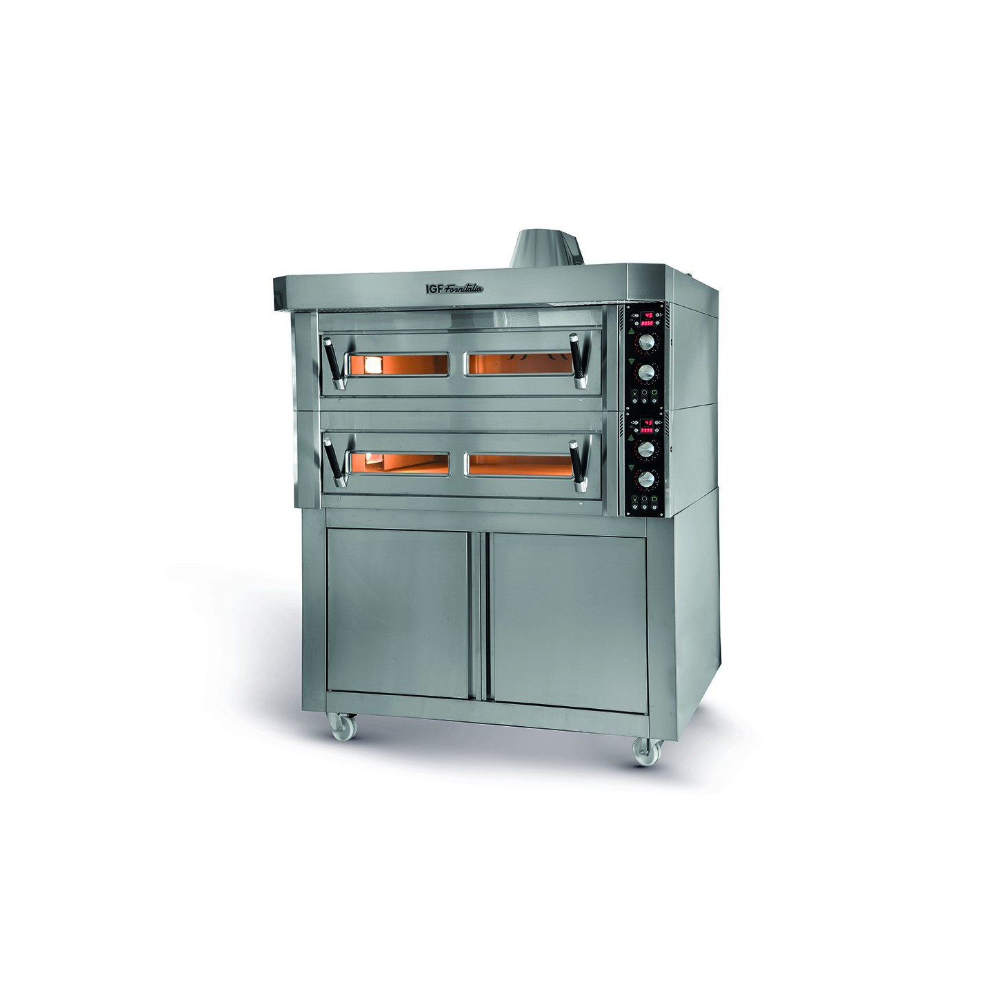 Four à pizza professionnel Blackline IGF Fornitalia BL105 70-mondialchr.com