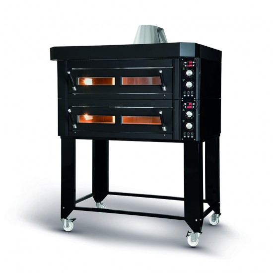 Four à pizza Noir Blackline IGF Fornitalia BL85 105N-mondialchr.com