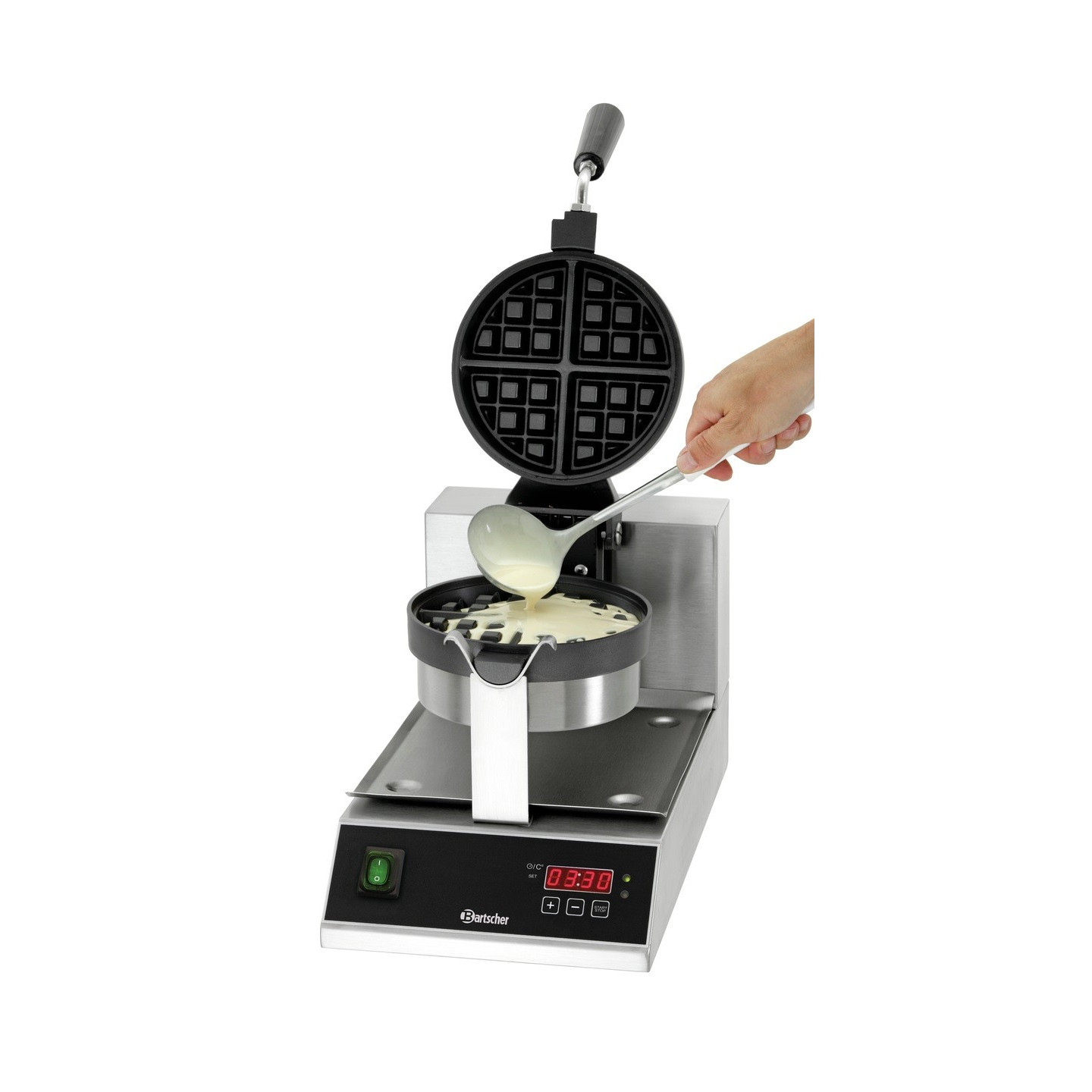 Gaufrier DELUXE 1BW170D Bartscher 370164-mondialchr.com