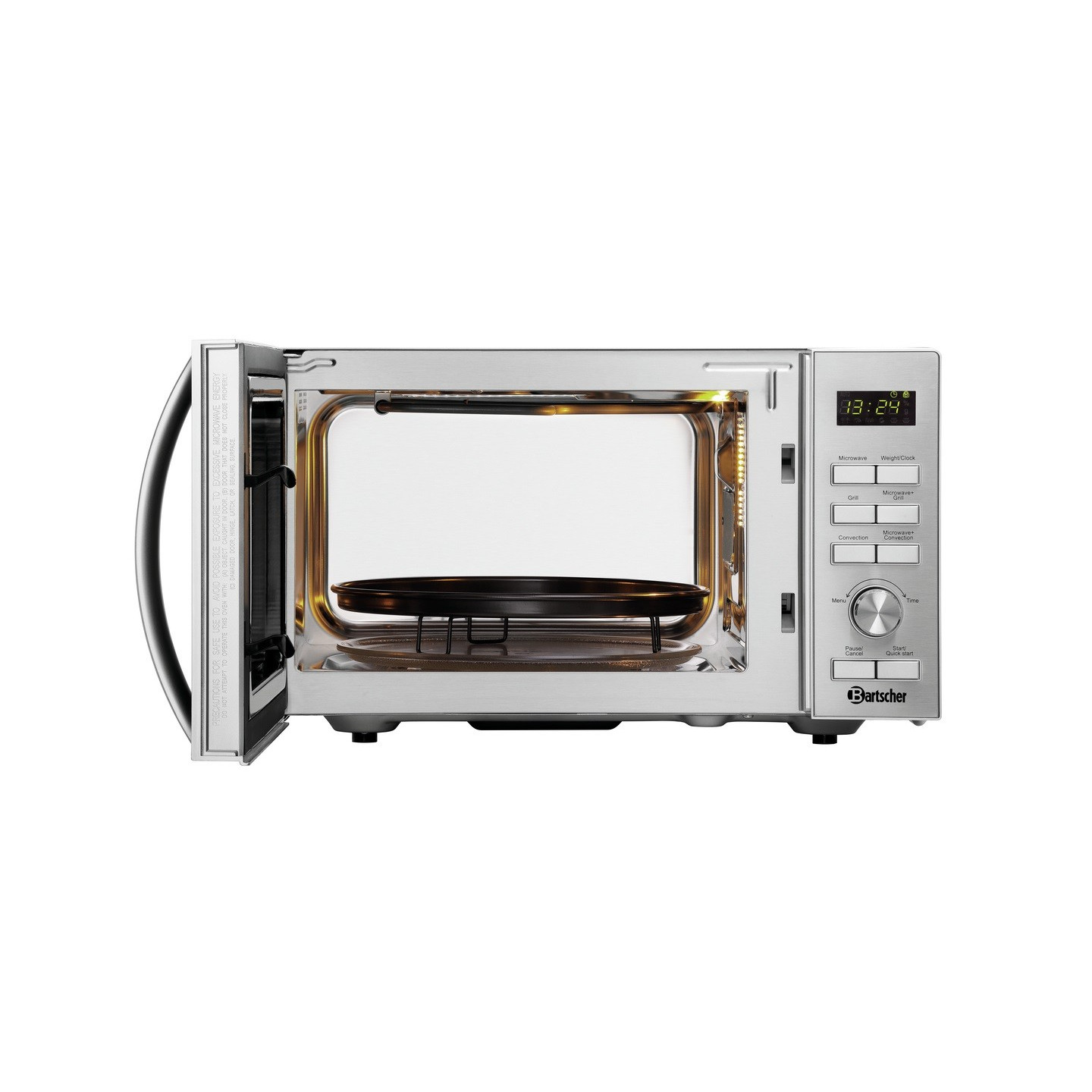 Micro-ondes 14251M-HLGR Bartscher 610847-mondialchr.com