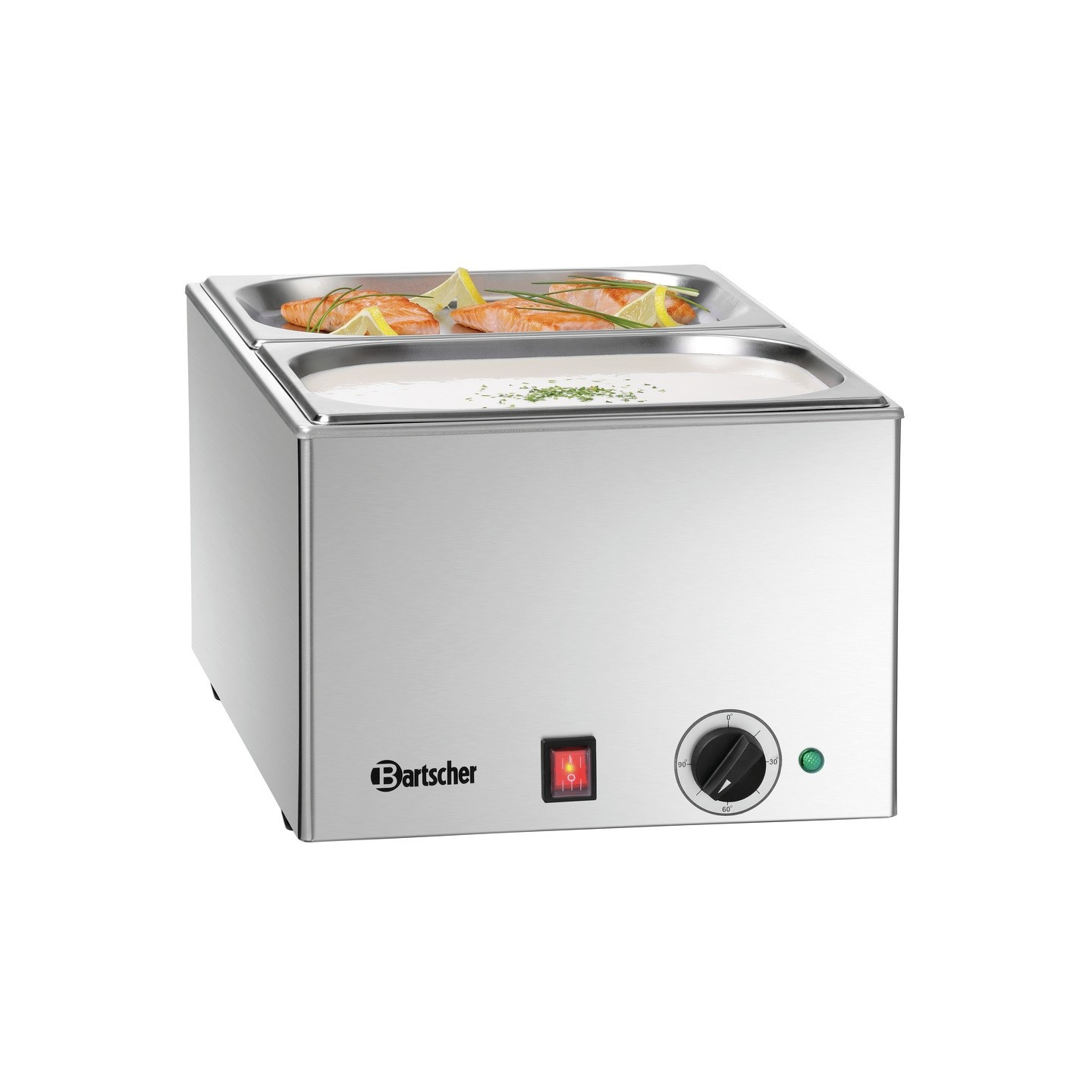 Bain Marie 212 150 2xGN12 Bartscher 200232-mondialchr.com