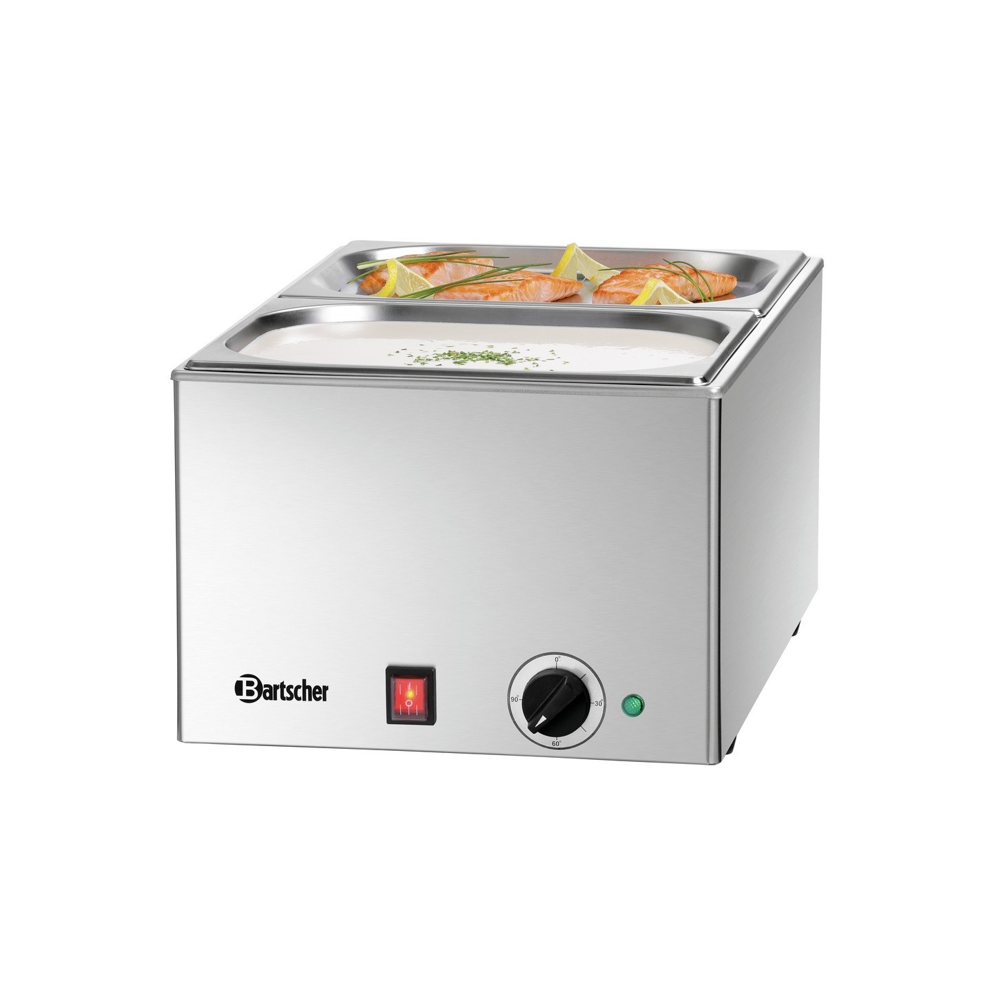Bain Marie 212 150 2xGN12 Bartscher 200232-mondialchr.com