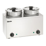 Bain Marie Hotpot 2x pot 3 5L Bartscher 606035-mondialchr.com