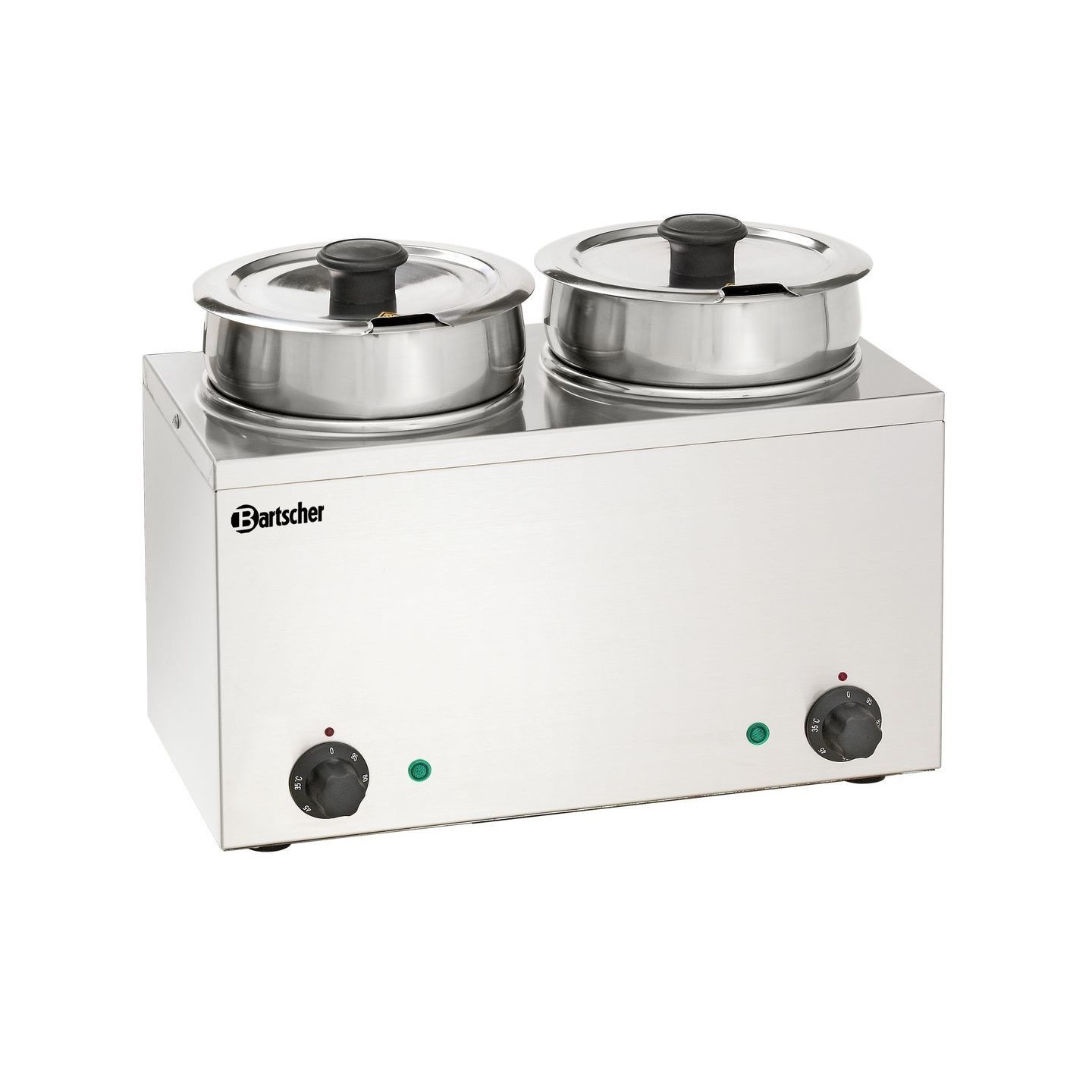 Bain Marie Hotpot 2x pot 3 5L Bartscher 606035-mondialchr.com