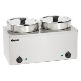 Bain Marie Hotpot 2x pot 6 5 L Bartscher 606065-mondialchr.com