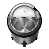 Soupière noire 5 4L Bartscher 100062-mondialchr.com