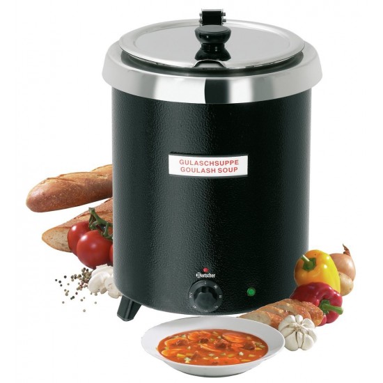 Soupière Club noire 8 5L Bartscher 100067-mondialchr.com