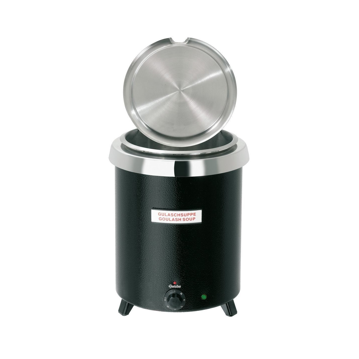 Soupière Club noire 8 5L Bartscher 100067-mondialchr.com